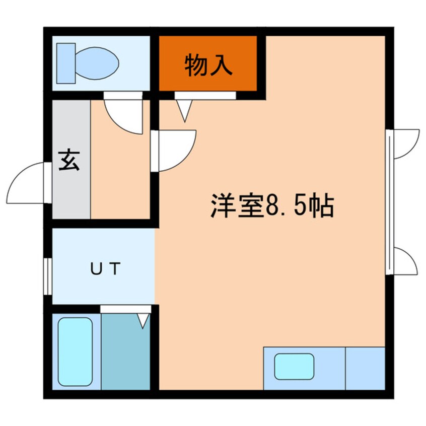 間取図 コーポふじ久