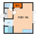 コーポふじ久の間取図