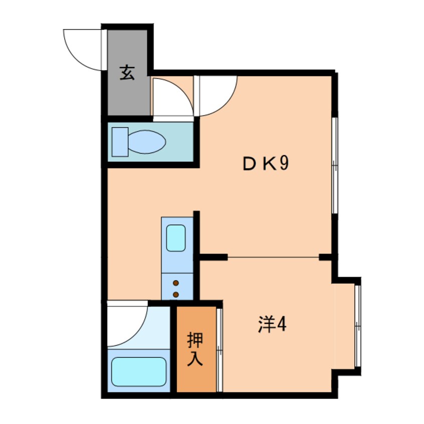 間取図 ステラ日吉B