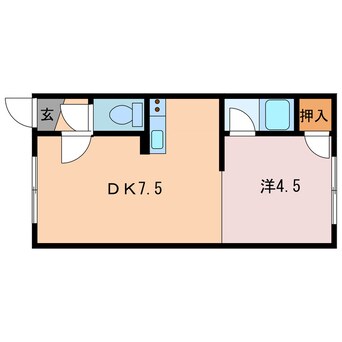 間取図 フォート美園