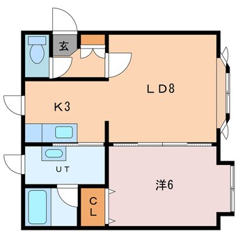 間取図 エスタシアK-5