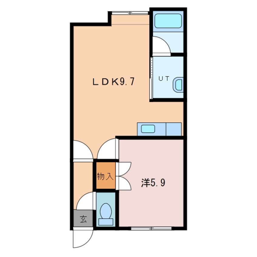 間取図 エタニティ