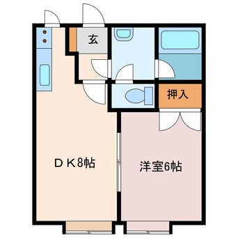 間取図 メモリアルⅡ