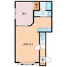 Manan 1LDKの間取り