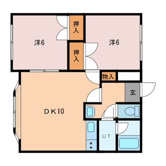 間取図 タウンハウス柳