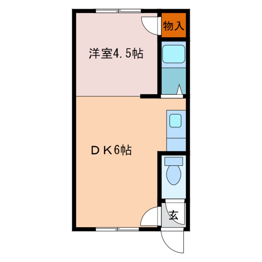 間取図 エクセルオリーブ