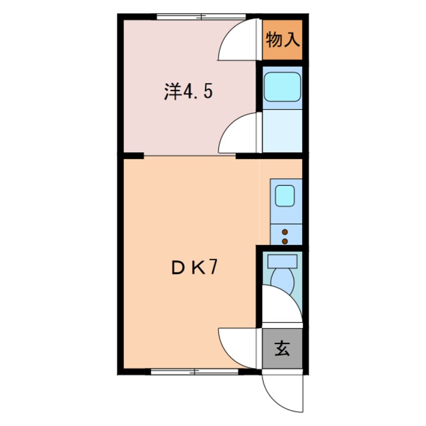 間取図 グリスター泉