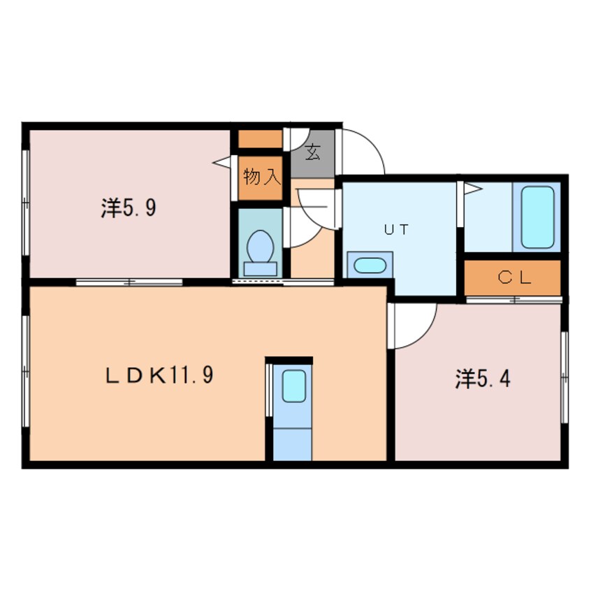 間取図 シャーメゾン新中野