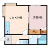 セモア 1LDKの間取り