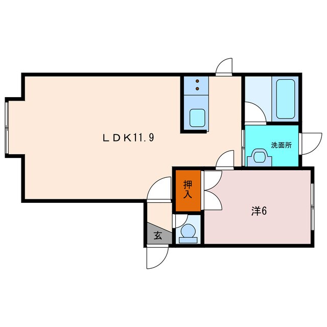 間取り図 ハイツフリーダム