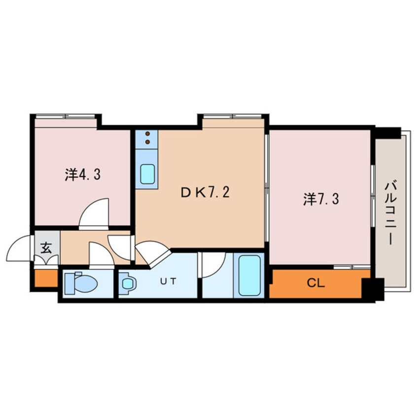 間取図 エルフィーネ本町