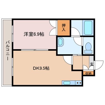 間取図 グランドール日吉