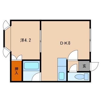 間取図 ブランドK2