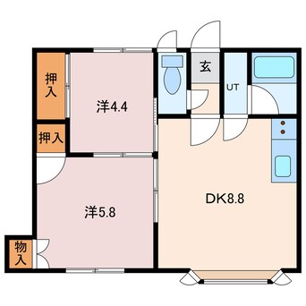 間取図 ブランドK2