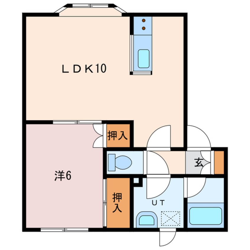 間取図 メゾンピューピル