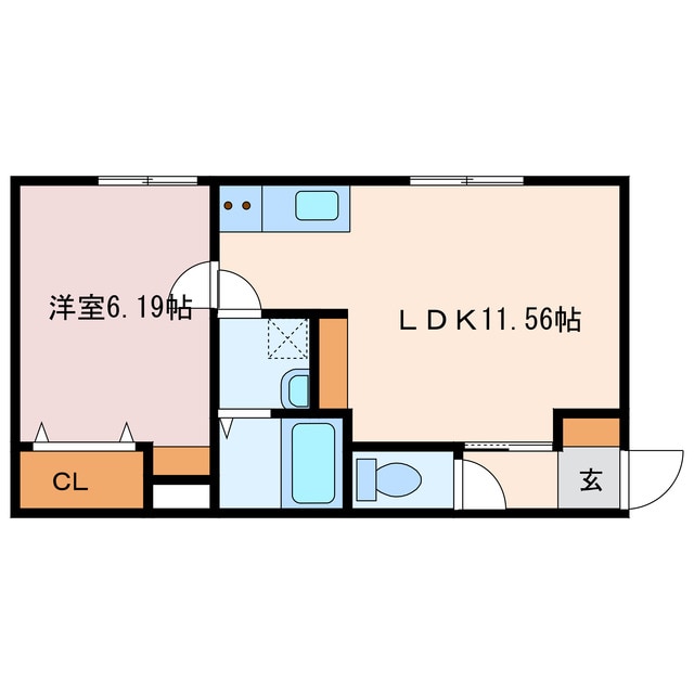 間取り図 South　Blue