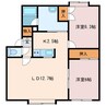 ＮＯＶＥＬＬＯ 2LDKの間取り