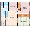 セフティ３ 3LDKの間取り