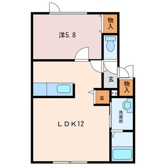 間取図 アヴァンティ