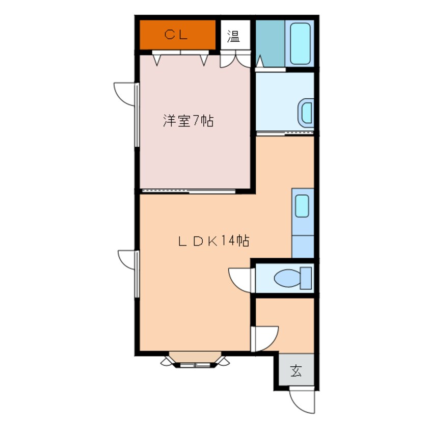 間取図 パラドールⅤ