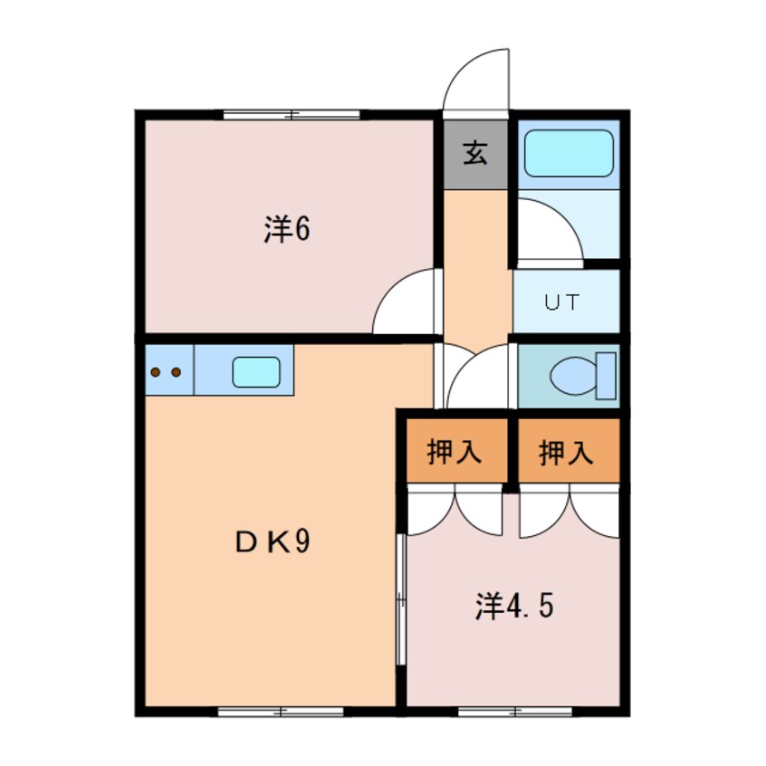 間取図 フルベース音羽Ⅱ