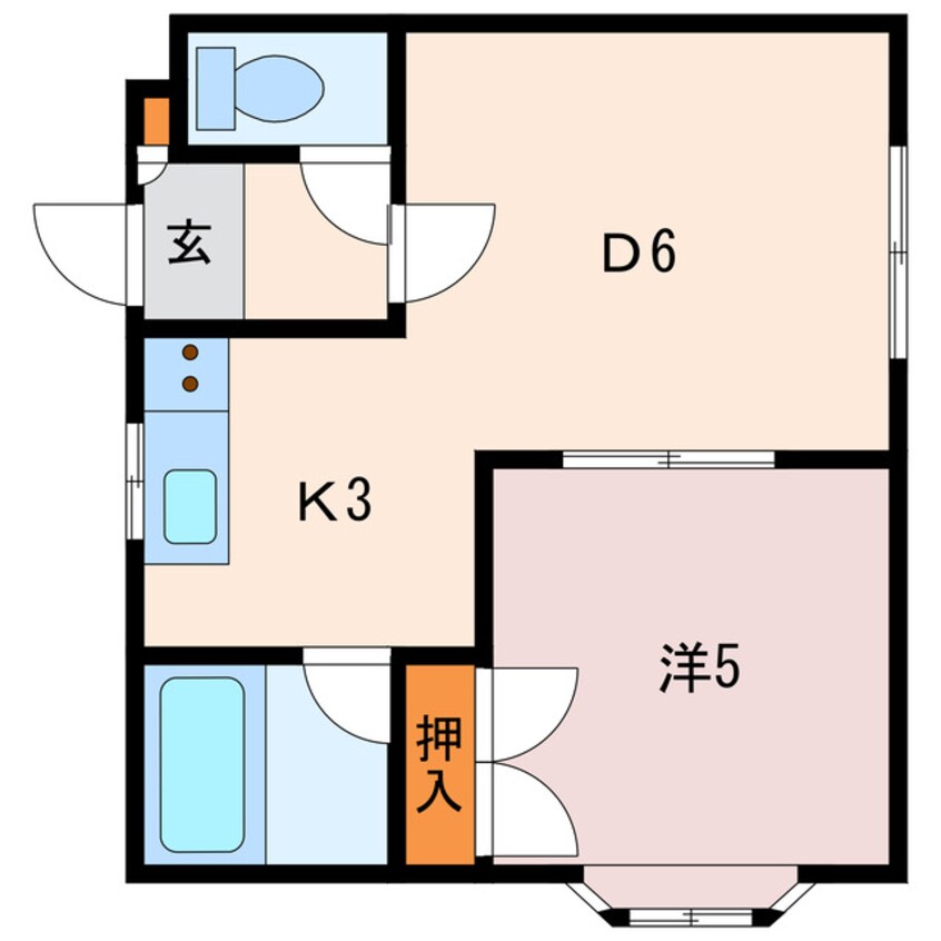 間取図 アンビシャス日新A