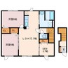 ビサイドパーク 2LDK+Sの間取り