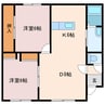 日吉アパート 2DKの間取り