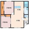 日吉アパートの間取図