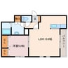 アンビシャス大成 1LDKの間取り