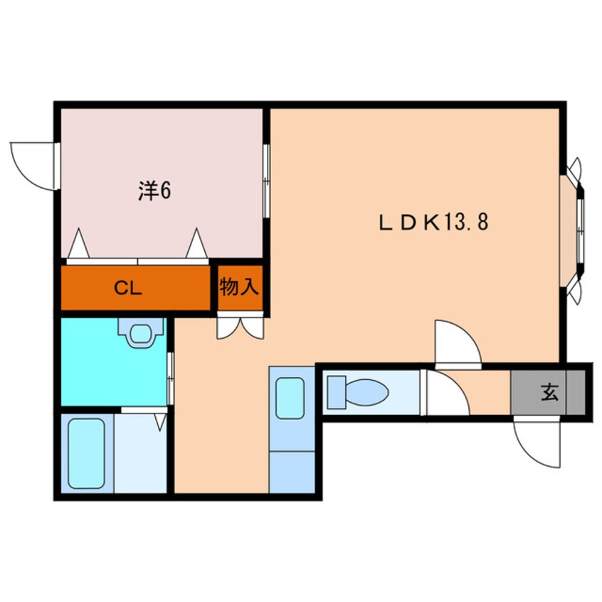 間取図 レインボーハウスのぞみ