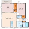 パークステージ澄川町Ⅱ 2LDKの間取り