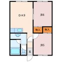 サンコート柏木Bの間取図