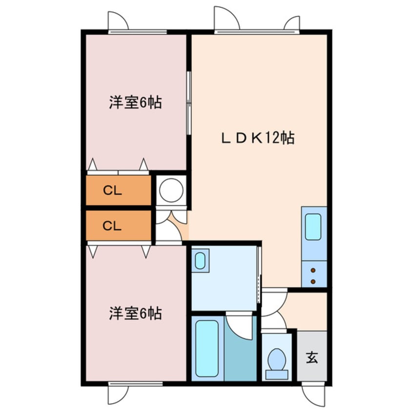 間取図 パラドールⅢ