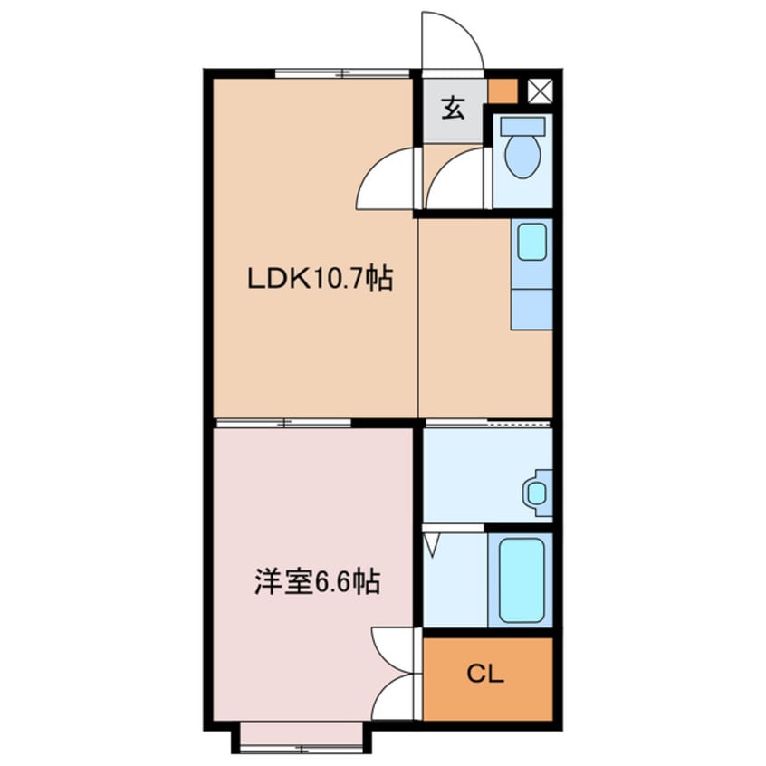 間取図 カーサ・ポラリス