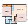 エトワール 2LDKの間取り