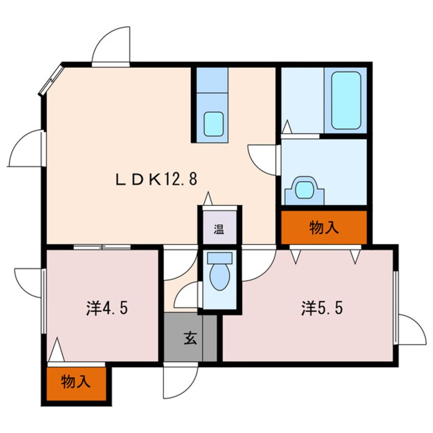 間取図 双葉の杜 C