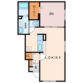間取図 ローズハイムＫ
