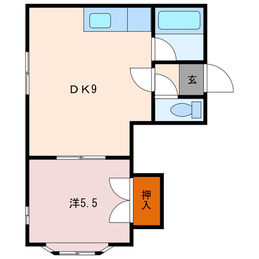 間取図 コーポ777