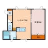 CAT TAILⅡ 1LDKの間取り