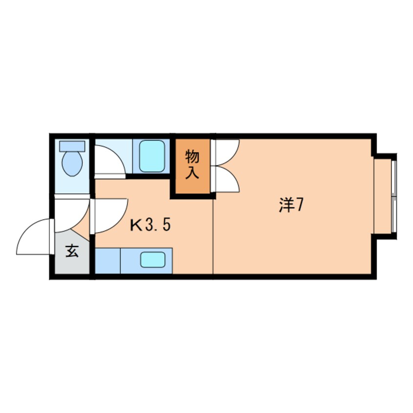 間取図 サンハイツ音羽