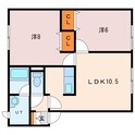 ミルツ啓北の間取図