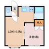 ドリームハウス 1LDKの間取り