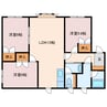 ピュアドリーム 3LDKの間取り