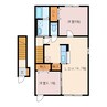 RERA4 2LDKの間取り