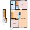 RERA4 2LDKの間取り