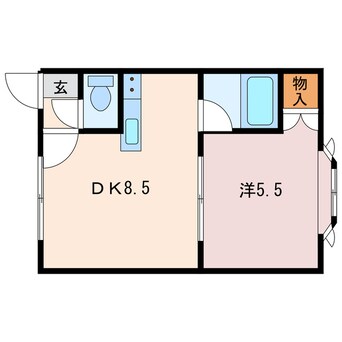 間取図 エルピソＫ・Ｙ