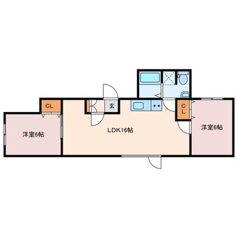 間取図 M-MEZON　N棟