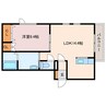 アンビシャス日新C 1LDKの間取り