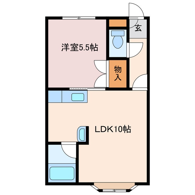 間取り図 グリーンハイツ1